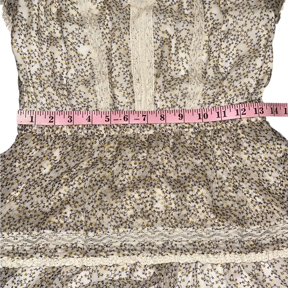 Chelsea & Violet Cream Floral Mini Dress - Picture 12 of 17